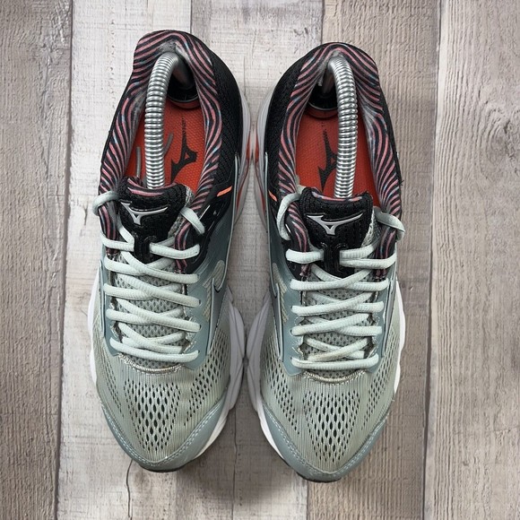 Mizuno Wave Inspire 15 Women's Running Shoes Sky Gray Silver Size 8.5 J1GD194403 - Picture 4 of 14